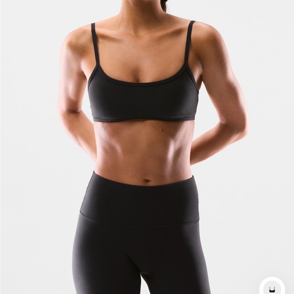 Aritzia Black Essential Sports Bra
